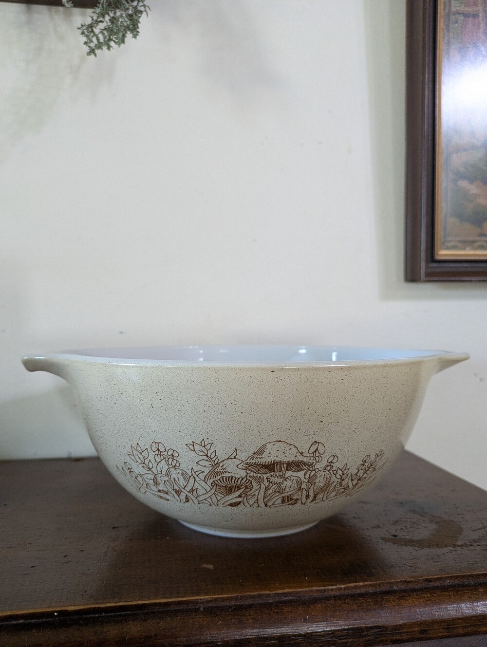 Vintage Pyrex Forest Fancies Mushroom Cinderella Mixing Bowl 442 Farmhouse